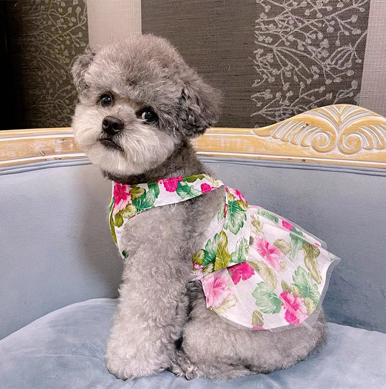 Cotton Ultra-Thin Princess Pet Skirt